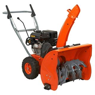 Yardmax 24 In. 212cc Two-Stage Self-Propelled Gas Snow Blower With Push-Button Electric Start