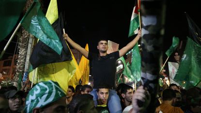 Celebrations in Gaza