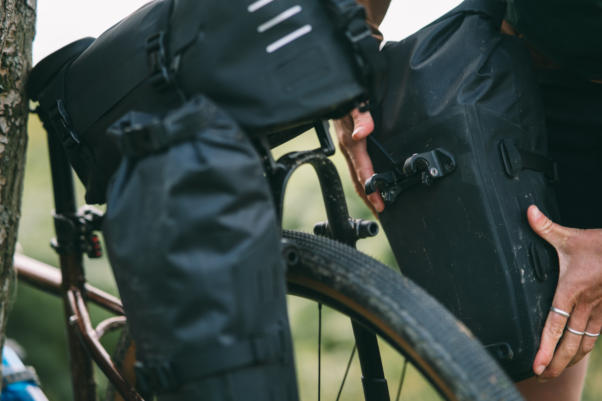 Tailfin's mini pannier bags are a throwback to traditional touring set ...