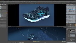 All of New Balance's shoes, like the FuelCore Agility v2, are prototyped in 3D inside Modo