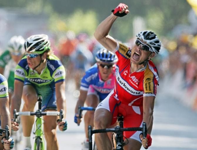 With his victory in stage 11 of the 2007 Tour, Robbie Hunter made history as the first South African to win a stage at the Tour de France