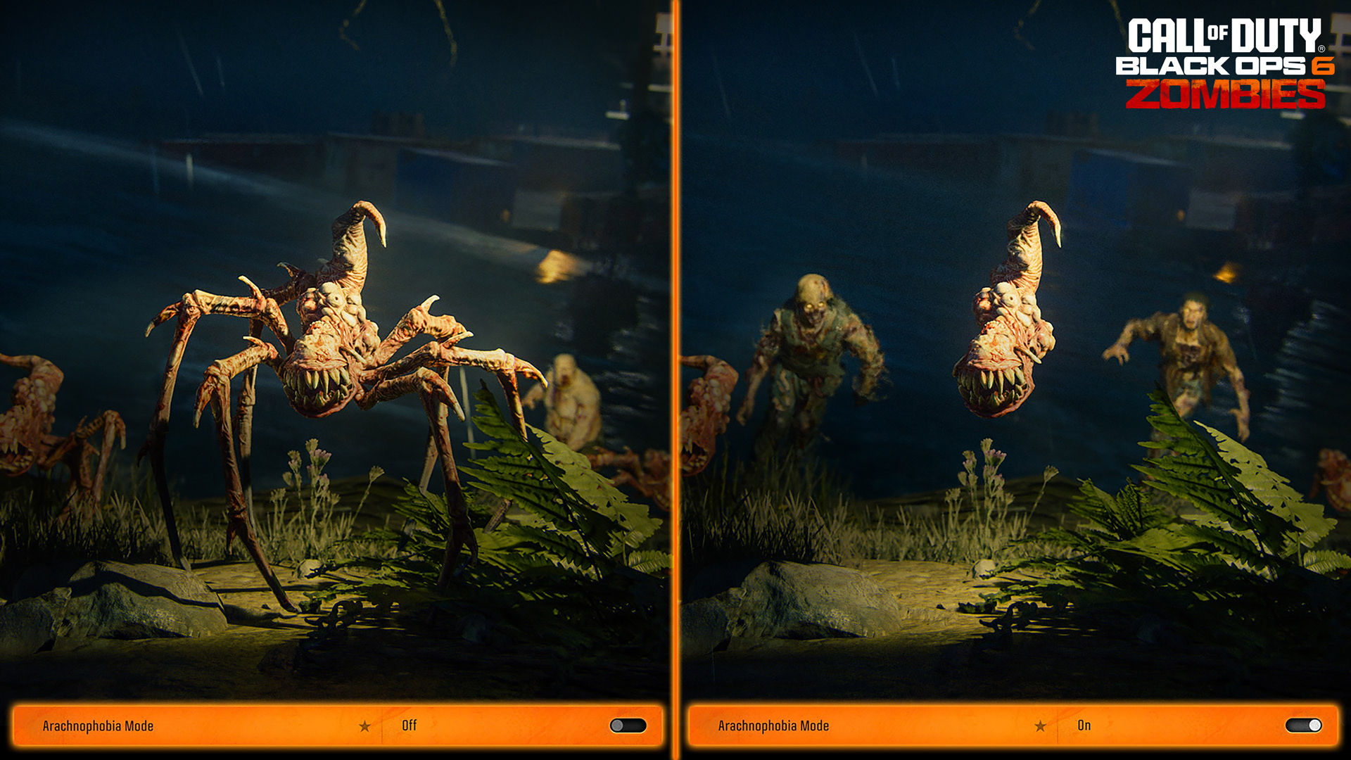 Call of Duty: Black Ops 6 Zombies has the FPS series' first arachnophobia toggle, and y'know, I think I'll just stick with the regular spiders please