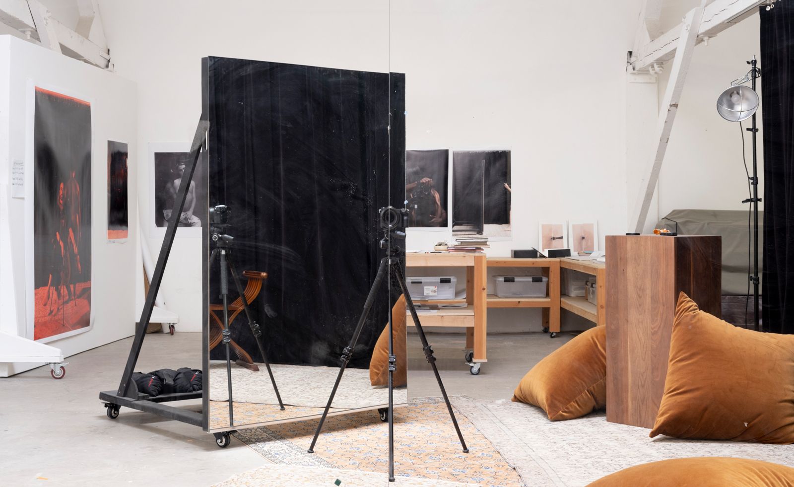 Paul Mpagi Sepuya’s photography studio