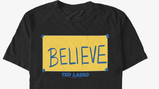 The Believe Ted Lasso shirt on Hot Topic.
