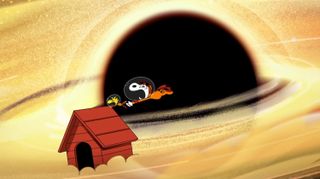 Matthew McConaughey has nothing on Snoopy as the bold beagle braves a Gargantua-sized black hole in season 2 of "Snoopy in Space."
