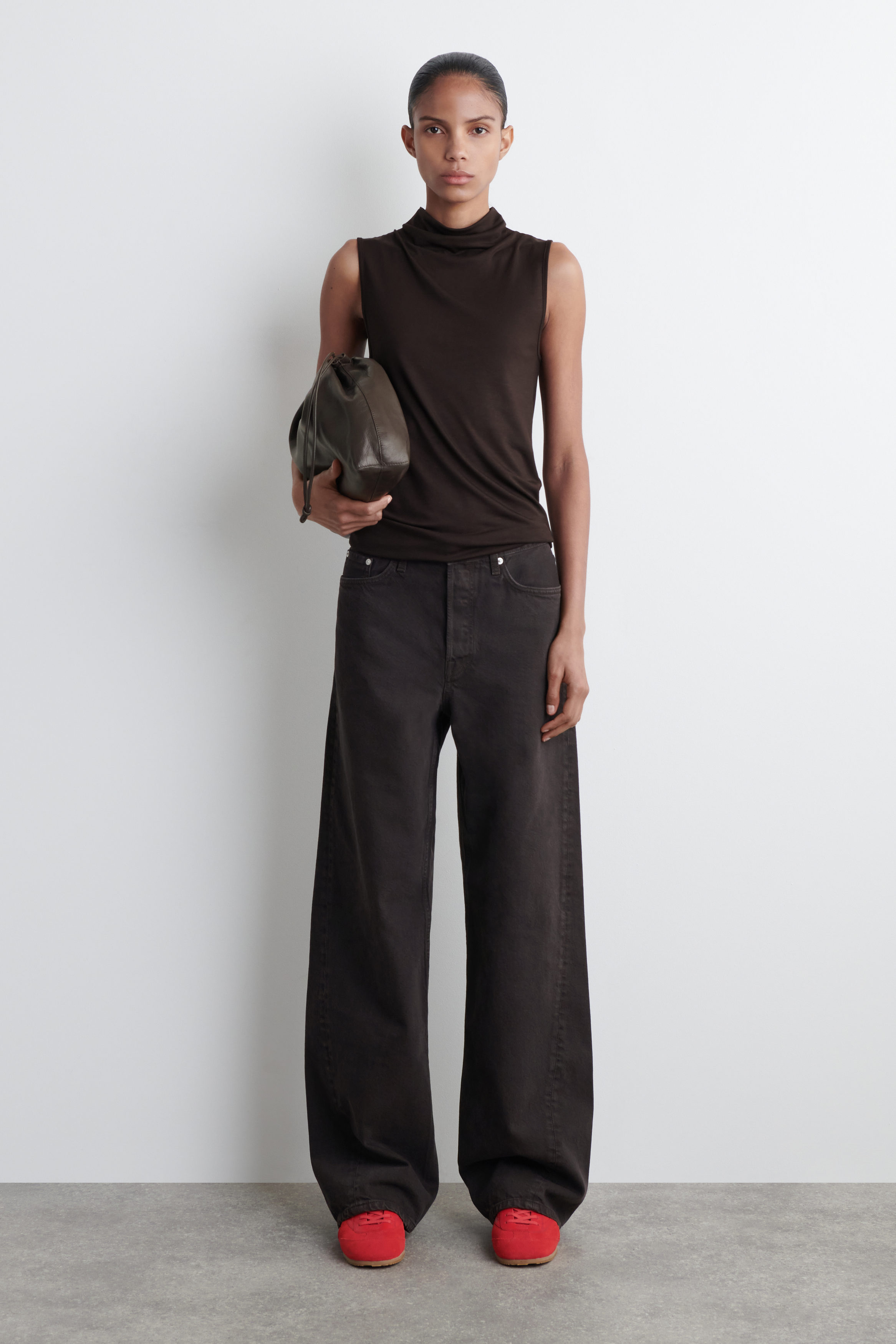 Minimal Leather Trainers