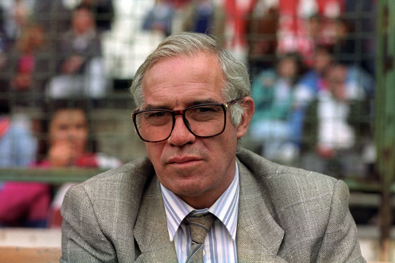 Atletico Madrid manager Luis Aragones, 1992