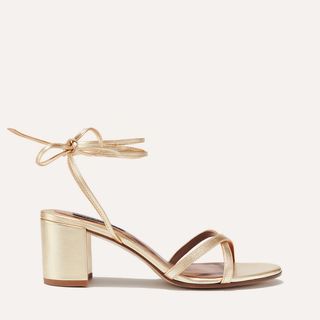 Reformation + Eleonora Sling Back Block Heel Sandal