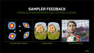 Nvidia slides detailing the upcoming DirectX 12 Ultimate features.