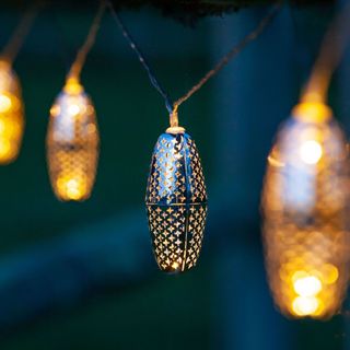 Marrakesh Metal Solar String Lights