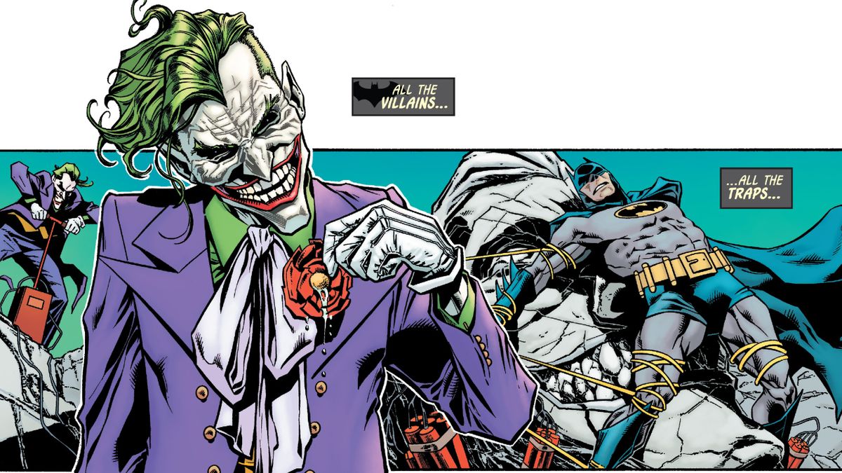 DC Comics The Joker Batman Dark Detective #1 Comic Cover 2" X 3" Fridge Magnet 