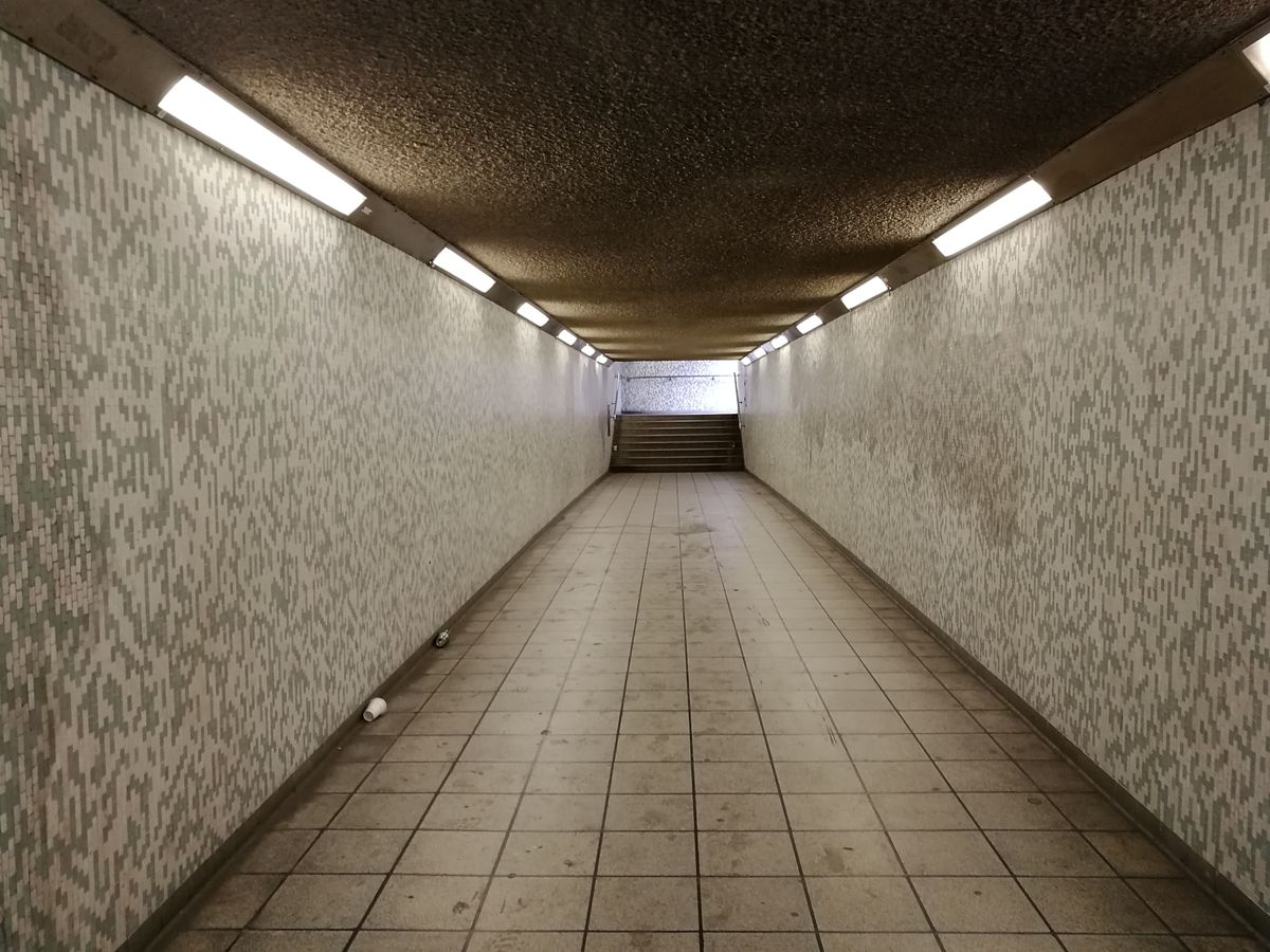 In harsh, artificial light, the results are pleasingly well balanced.