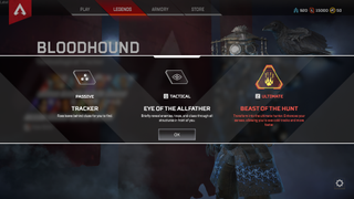 Apex Legends Bloodhound abilities & ultimate