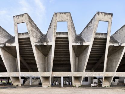 Sardar Vallabhbhai Patel Municipal Stadium, Ahmedabad, India.