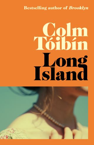 the front cover of Colm Toibin Long Island