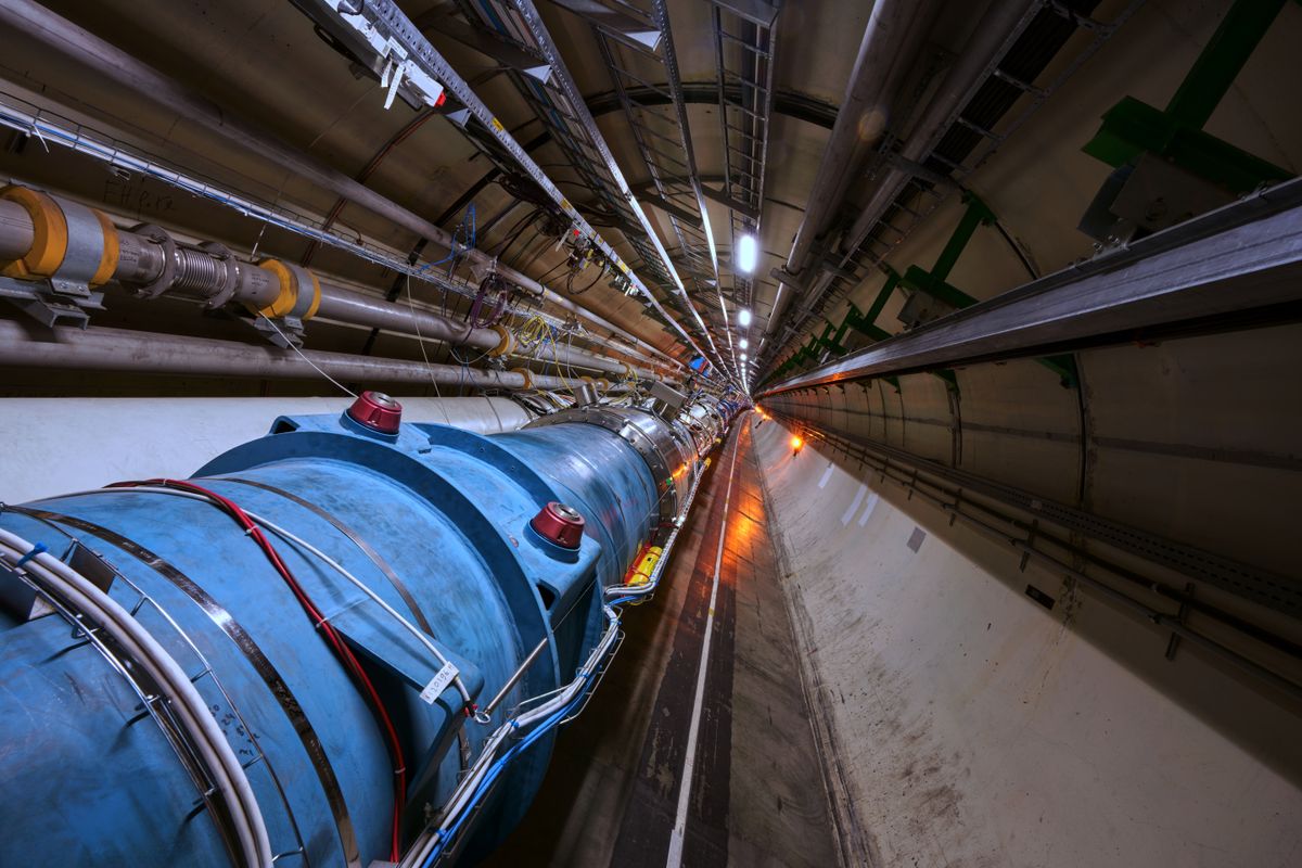 Large Hadron Collider Just Spat Electronified Atoms to Almost the