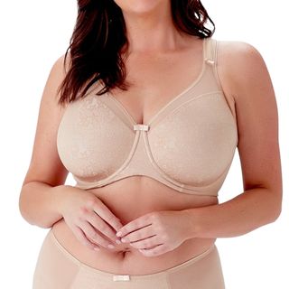 Beauty Lace Underwired Smoothing Bra - Nude