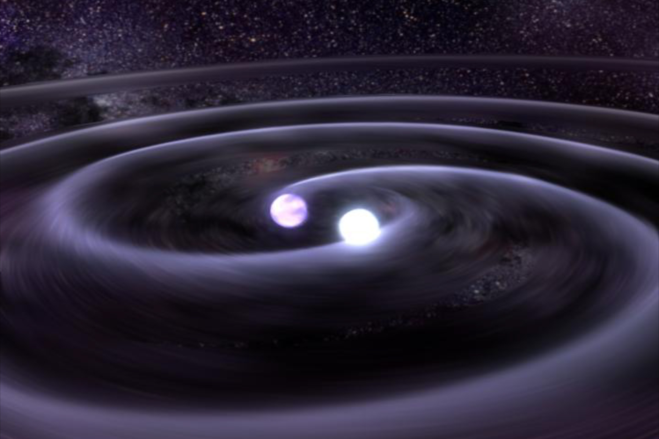 Gravitational Waves Give Binary Stars Speed Boost | Space