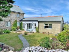 The garden at Morveren House in Cornwall