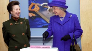 Princess Anne and Queen Elizabeth II