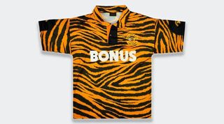 Hull City 1992-1993 home shirt