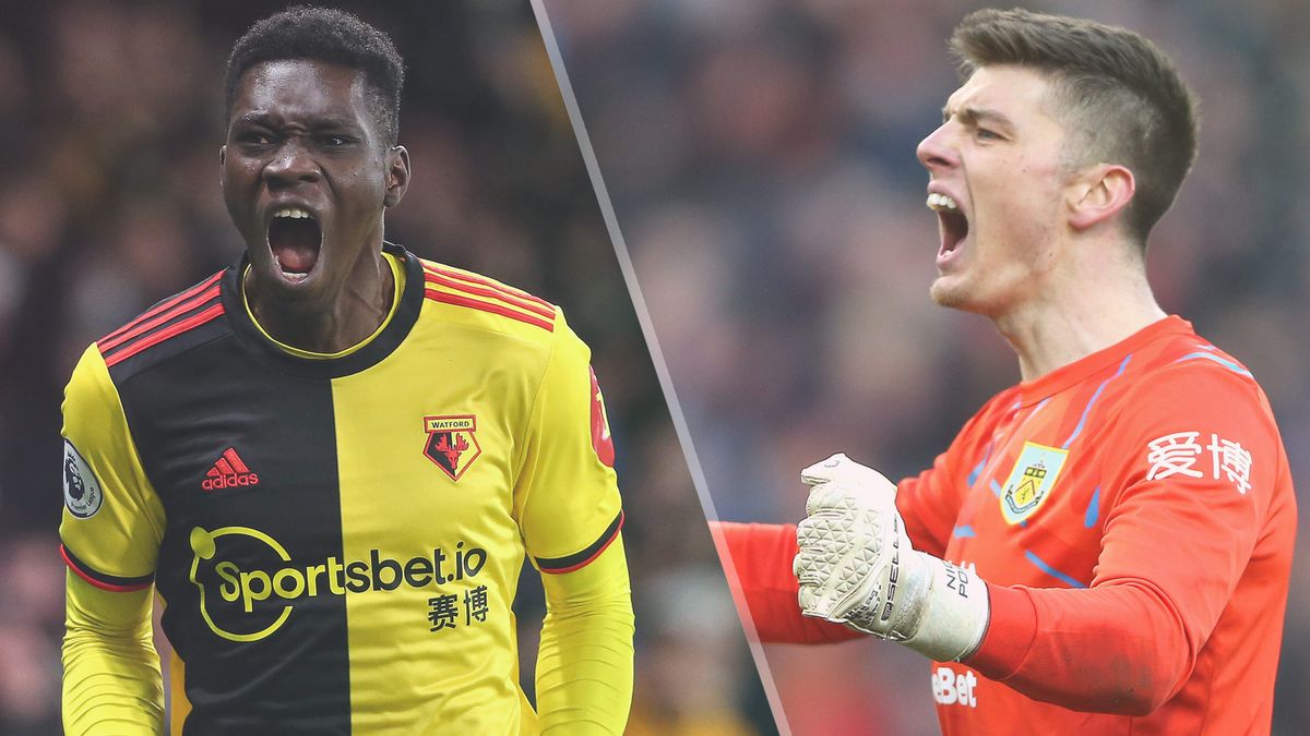 Ismaila Sarr of Watford and Nick Pope of Burnley could both feature in the Watford vs Burnley live stream