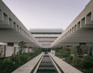 The Ned Doha by David Chipperfield courtyard