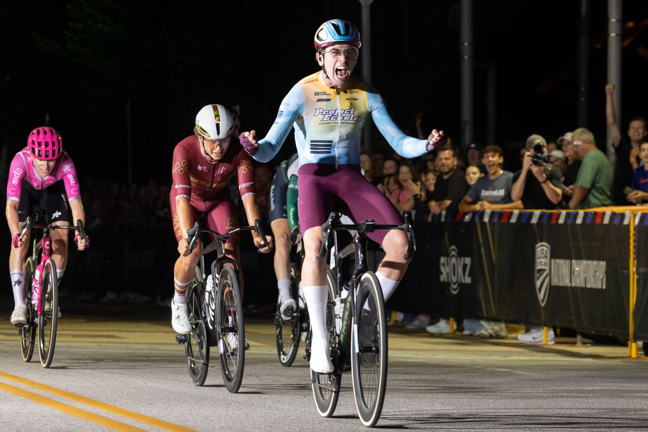 US Road National Championships: Luke Elphingstone claims men