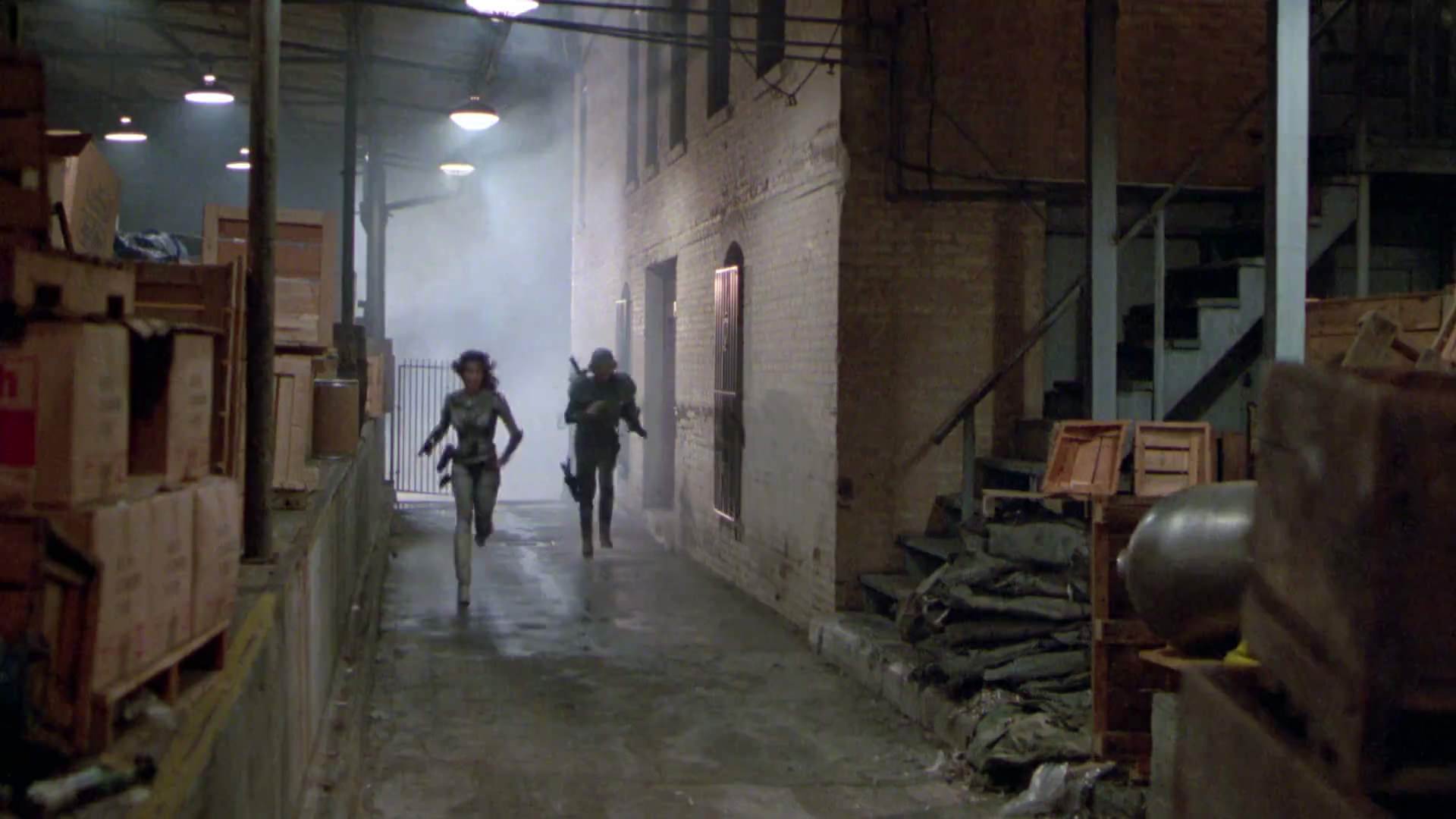 Screenshot from the 1987 science fantasy movie "Masters of the Universe".