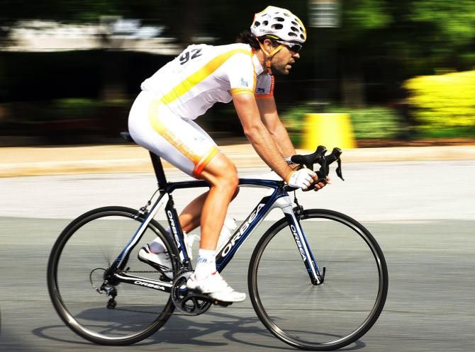 With his team in California, Joe Eldridge (Team Novo Nordisk) does the East Coast prep work for ParxCasino