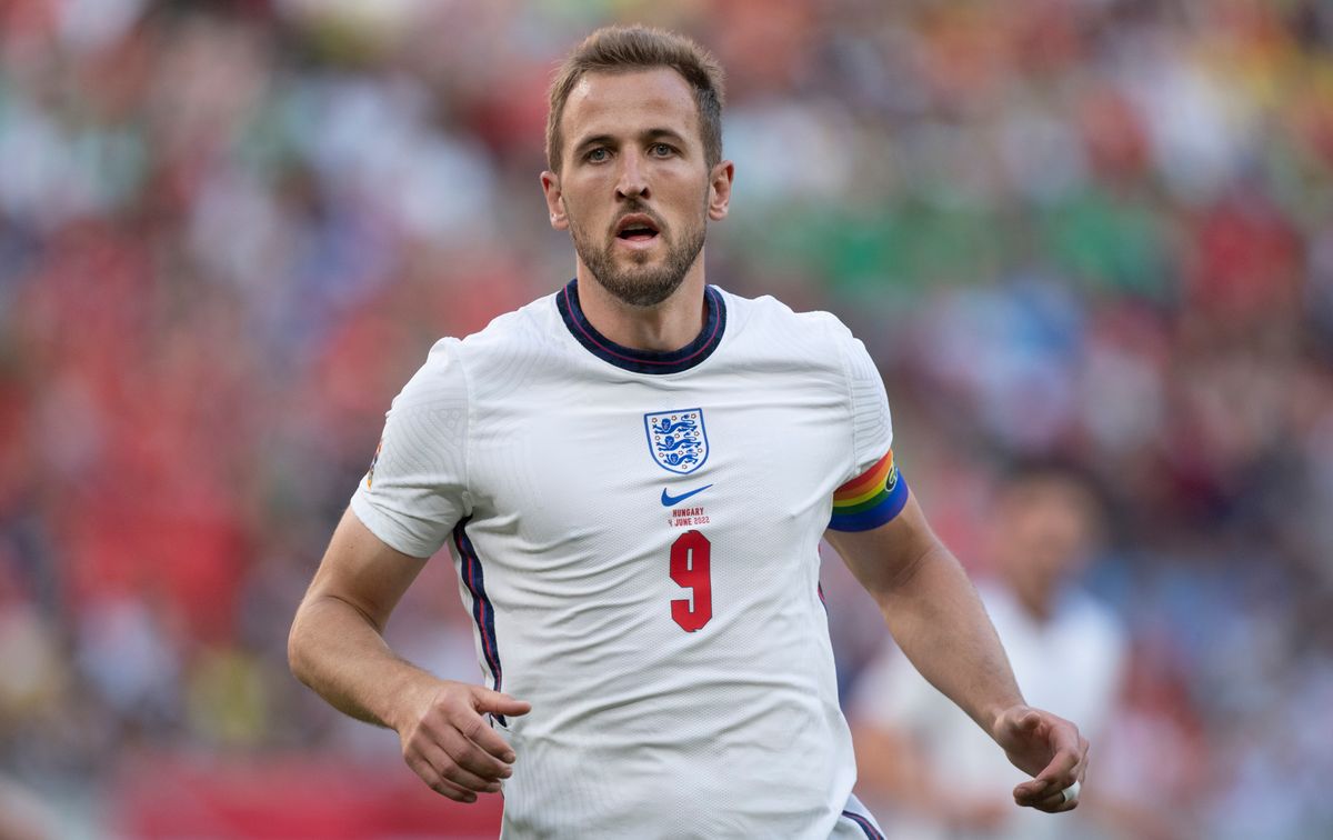 England striker and captain Harry Kane