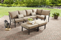 Mainstays Sandhill 7-Piece Outdoor Patio Sofa Sectional Set | Was $699, now $597.97
