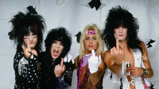 Motley Crue in 1985 (studio portrait)