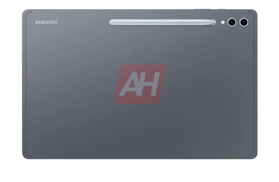 A leaked rendering of the back of the Galaxy Tab S10 Ultra.