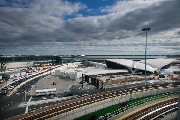 John F. Kennedy International Airport in New York City.