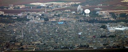 The Baqaa refugee camp in Jordan, attacked on June 6
