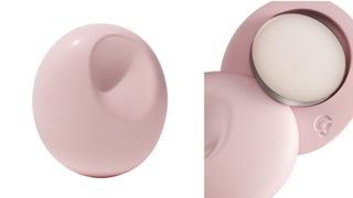 composite of glossier you solid perfume case and inside