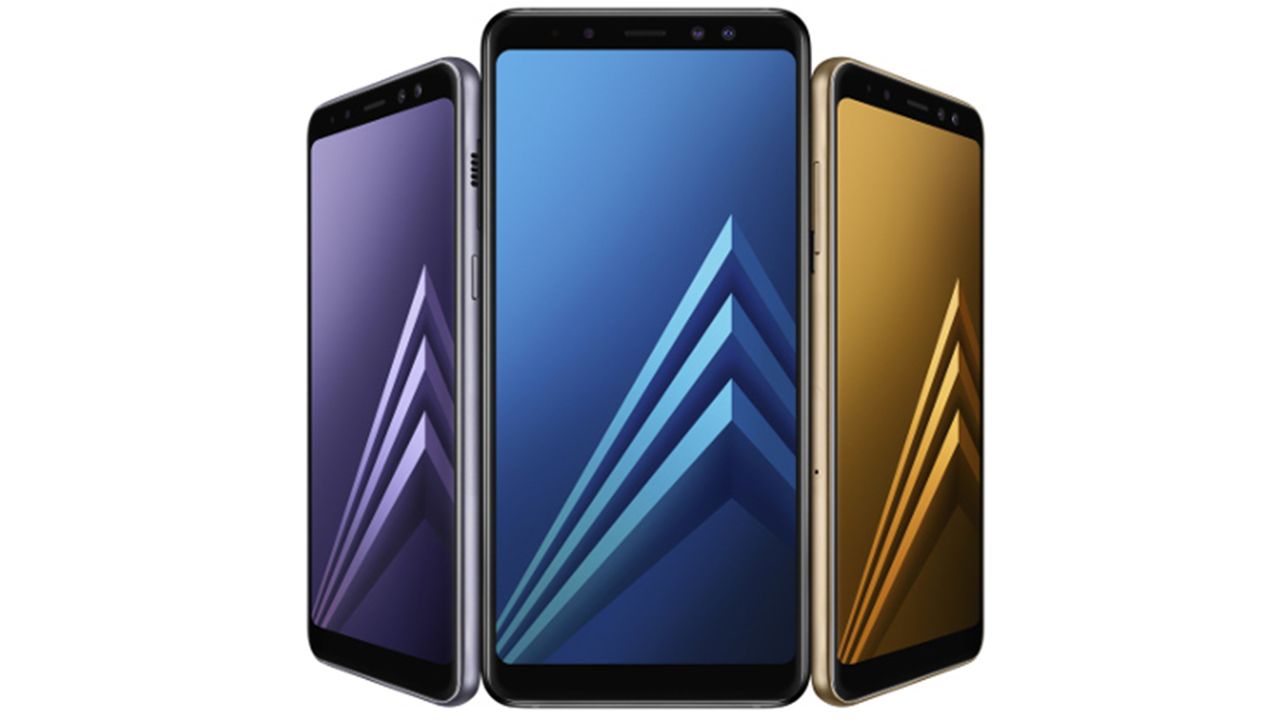 Samsung Galaxy A8 and A8+