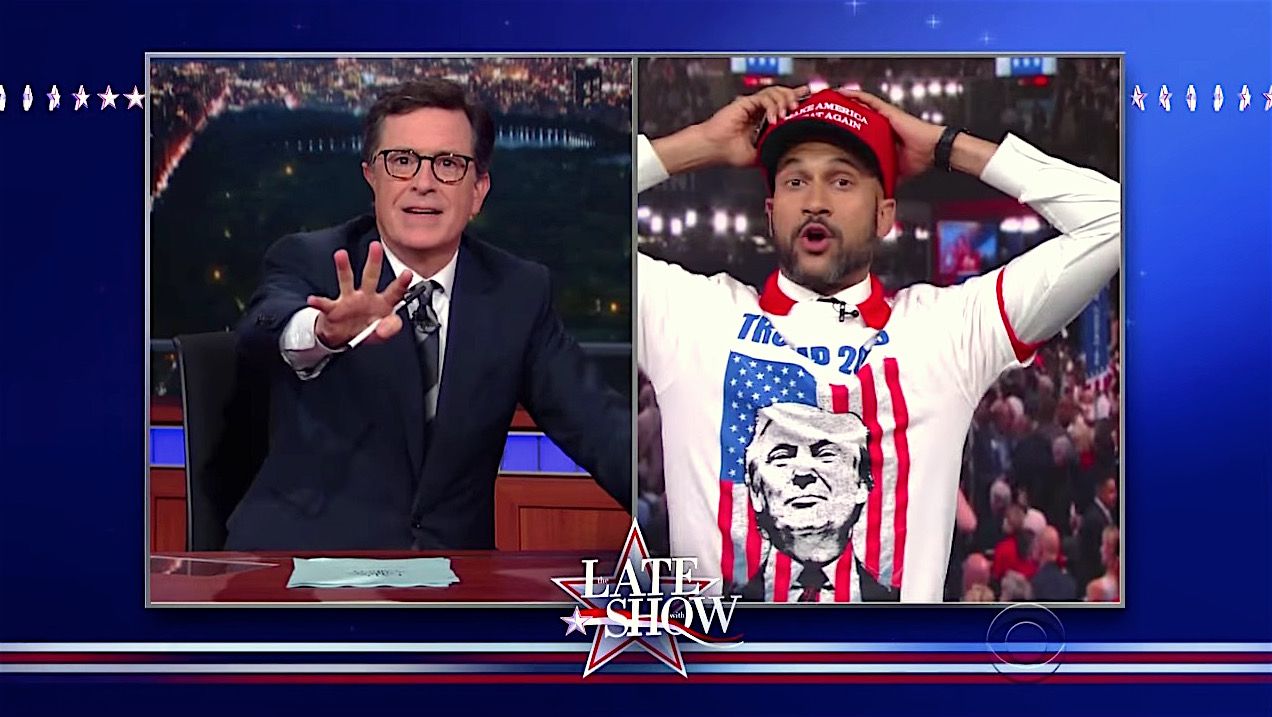 Keegan-Michael Key and Stephen Colbert talk race, RNC