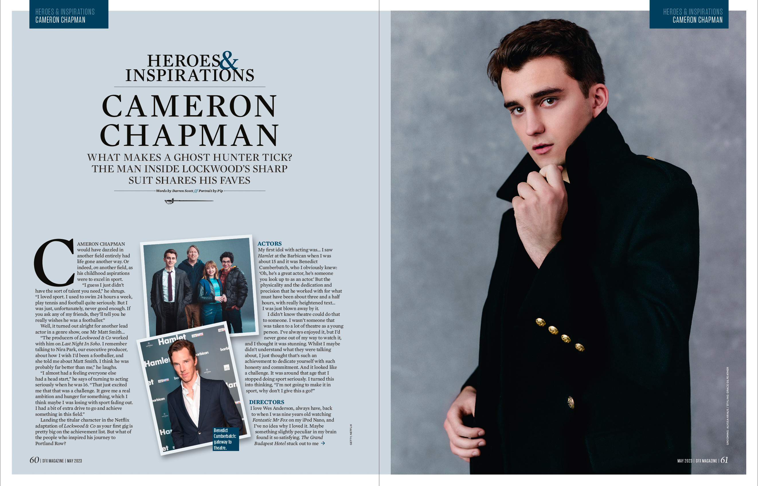 A portrait of Cameron Chapman.