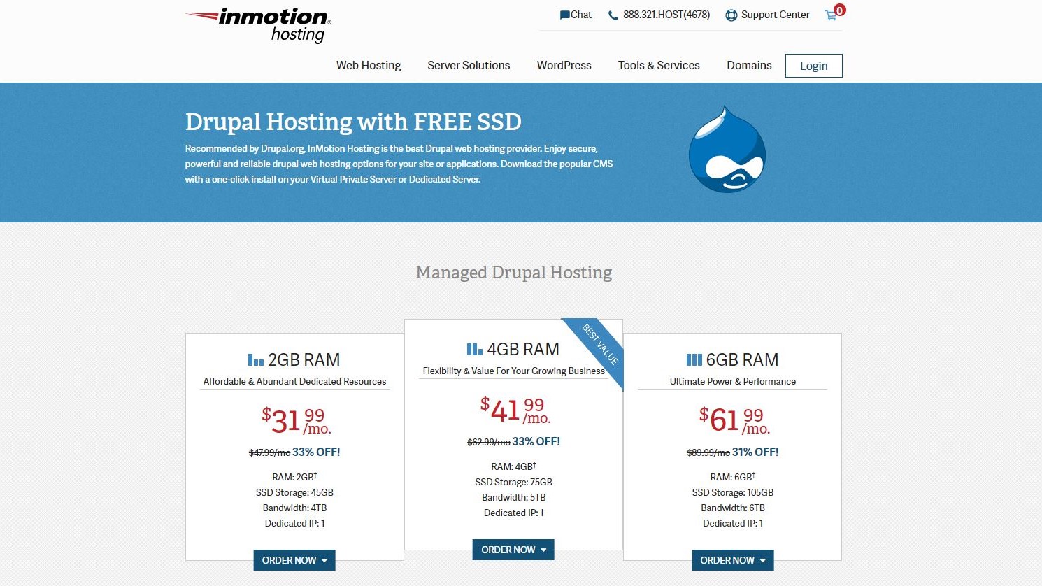 best drupal hosting