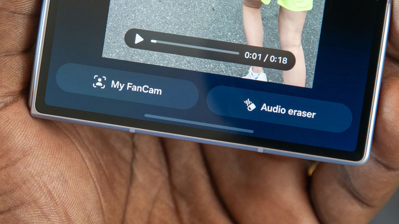 My FanCam on the Galaxy Z Fold 8