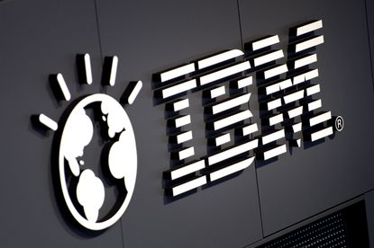 The IBM logo