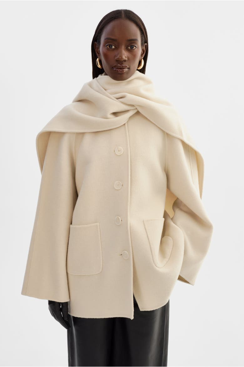 Anca | Wool Scarf Jacket