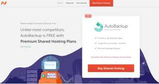 Namecheap's homepage