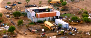  Floresville, Texas: Paul Range and Gloria Haswell have constructed a house entirely out of used shipping containers. Credit: National Geographic Channel/ Sharp Entertainment