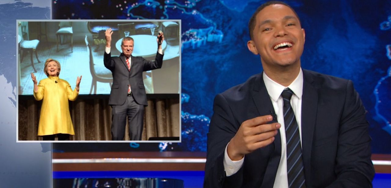 Trevor Noah is not amused.