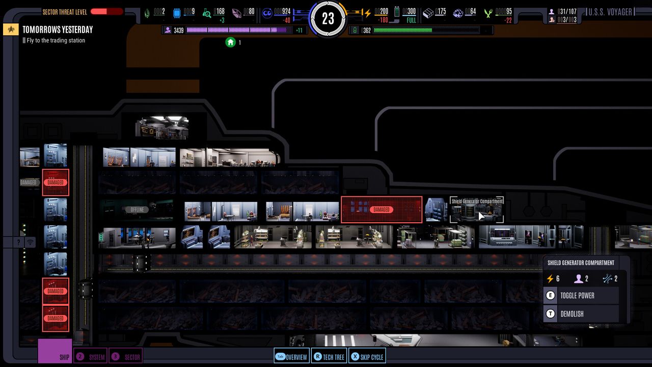 Star Trek Voyager - Across the Unknown screenshot