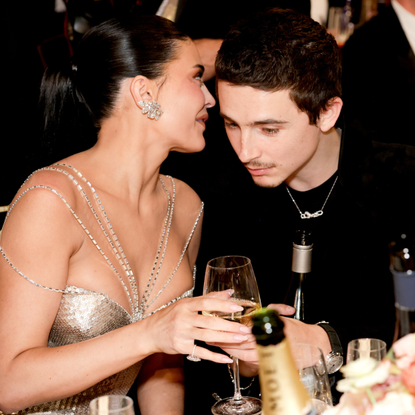 Cameras Caught Kylie Jenner's Sweet Reaction to Timothée Chalamet’s Golden Globes Win