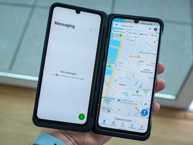 LG V60 with Dual Screen